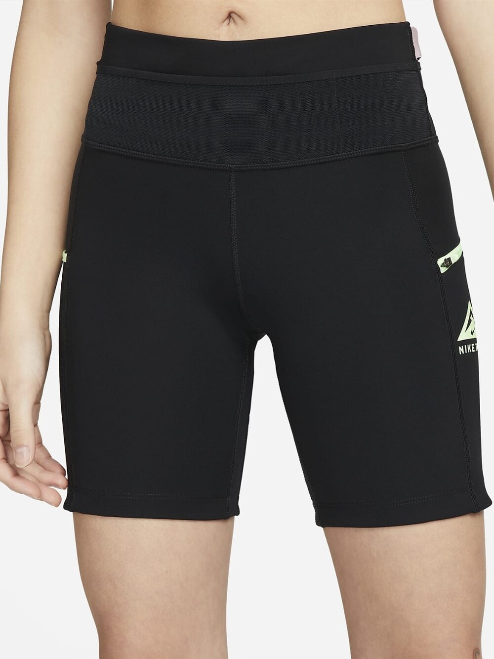 NWT Nike Epic Luxe Trail Running shorts XS no ride-up black many pockets